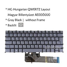 Hungary Keyboard For Lenovo Yoga Slim 7 Pro-14ARH7 Pro-14IAH7 Pro-14IAP7 Backlit