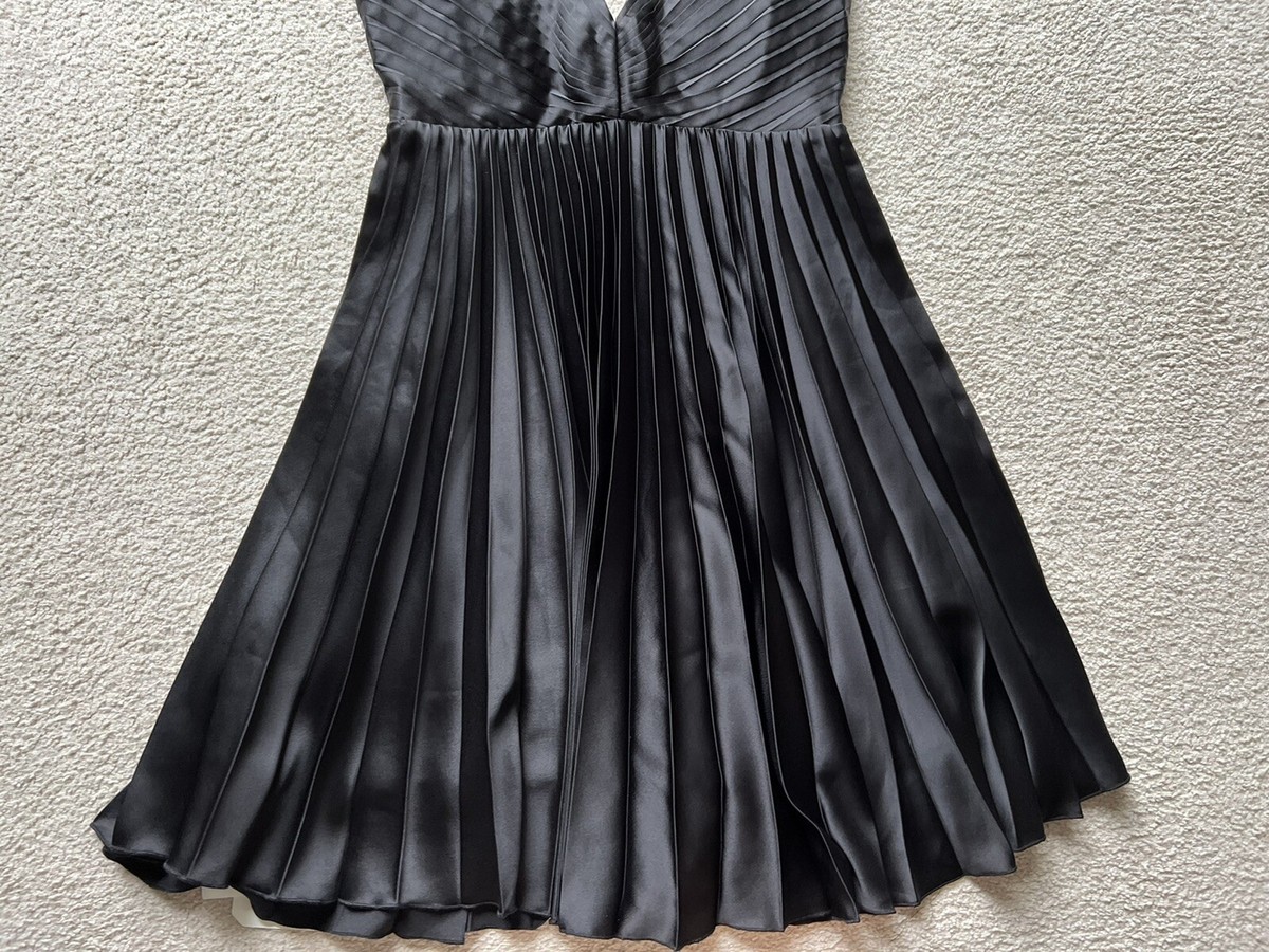 abercrombie black pleated dress farnorthfashion on LTK