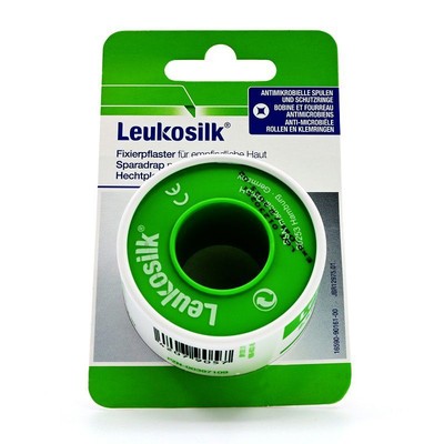 LEUKOSILK 2,5 cmx5 m Blisterkarte, 1 St PZN 00397109