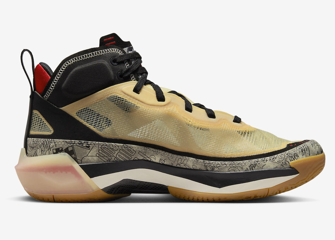 Nike Air Jordan XXXVII 37 Jayson Tatum Tattoo Vanilla DZ0812 Nike Air Jordan XXXVII 37 Jayson Tatum Tattoo Vanilla DZ0812