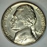 1961 Jefferson Nickel Uncirculated 5c US Five Cents Coin Philadelphia Jefferson