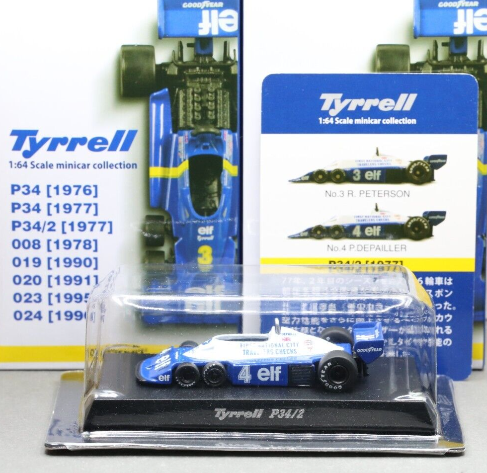 【TSMMODEL】1977 Tyrrell P34 ベルギー #TS2 1/12 TSM Model Tyrrell P34 #3 Ronnie Peterson 1977 Monaco