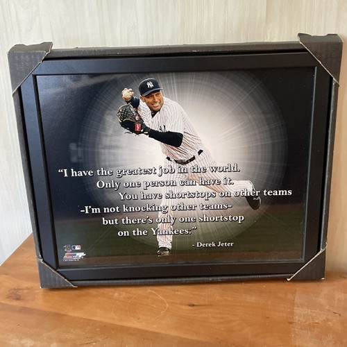 Derek Jeter 2011 New York Yankees MLB Pro Zitate Foto (Größe: 12" x 15") gerahmt - Bild 3 von 6