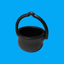 Playmobil - Wasserkessel Topf - für Feuerstelle - dunkelgrau - Western Abenteuer