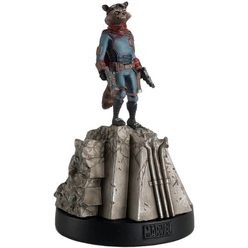#120 ROCKET RACCOON Eaglemoss Marvel Movie Figurine Collection - Picture 7 of 9