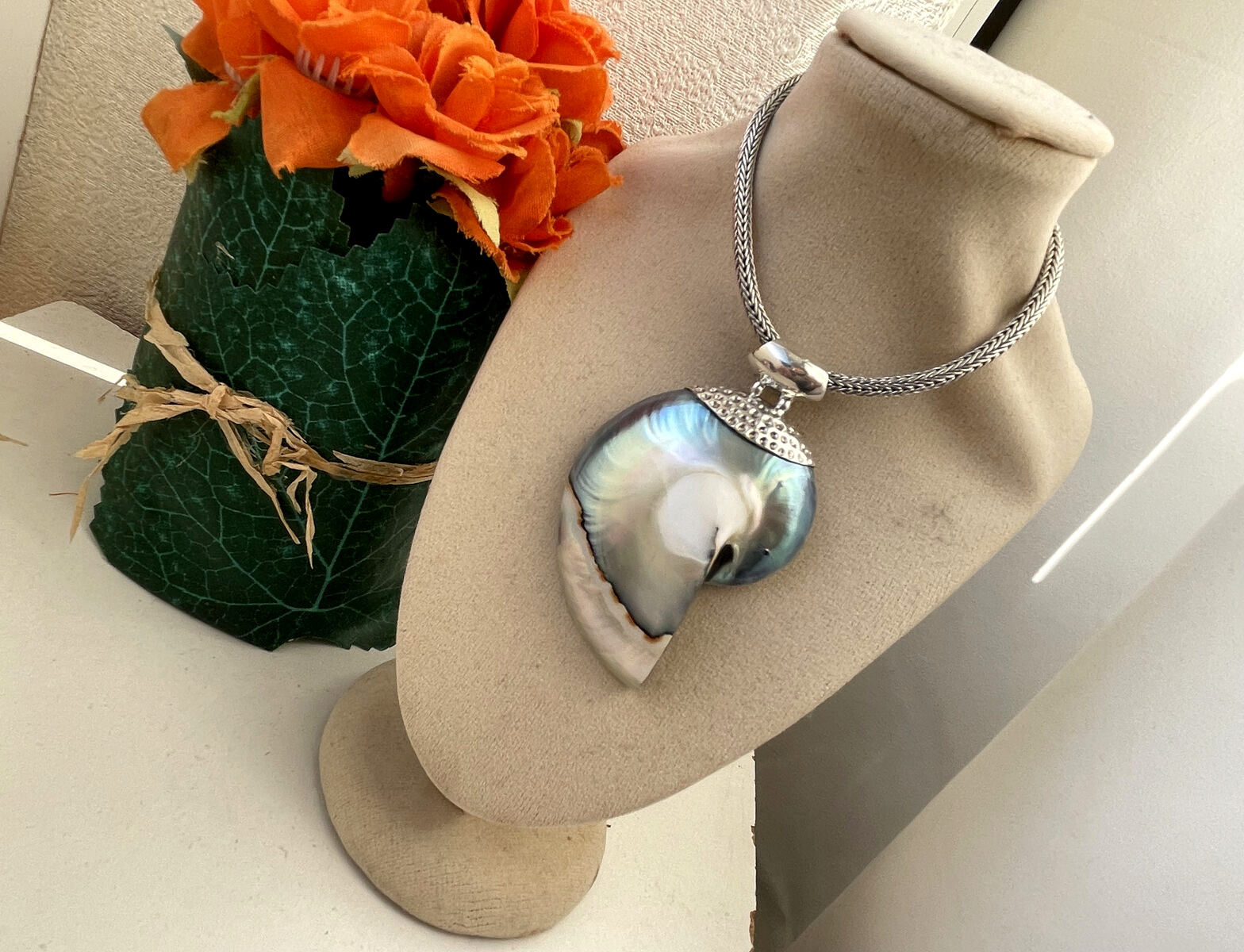 GORGEOUS 925 SOLID STERLING SILVER LARGE MODERNIS… - image 9