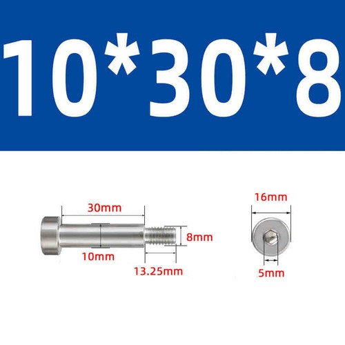 304 Stainless Steel Round Head Hexagonal High Limit Step Screw M2.5 M3 - M8 M10 - Picture 97 of 135