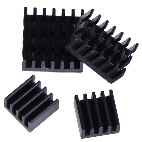 4Pcs For Raspberry Pi 4B Aluminum Heatsink Radiator Cooler Kit for Raspberry JEO - Photo 4/14