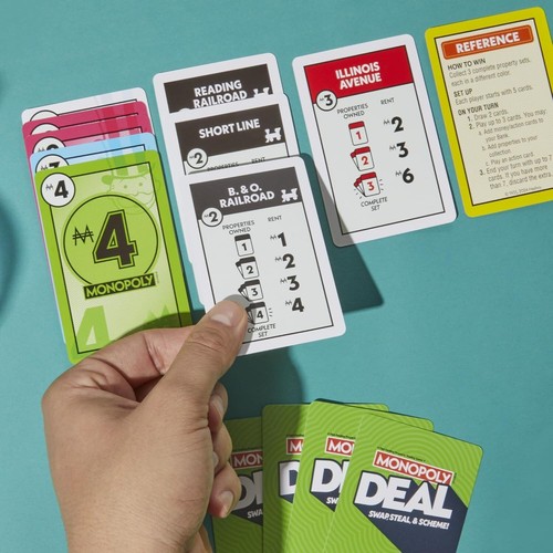 Monopoly Hasbro Gaming Deal Strategy Card Game IN UK NEW EDITION Monopoly Card. - Picture 5 of 10