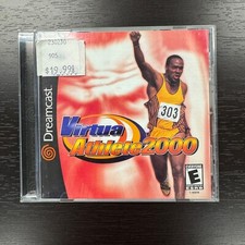 Sega Dreamcast Virtua Athlete 2000 "Complete with manuals" (OPEN CASE) US Seller