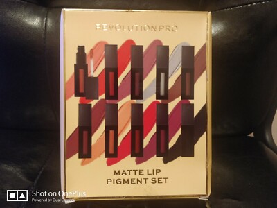 Revolution Pro Matte Lip Pigment Set Weihnachten Xmas Geschenkset Brandneu & Versiegelt