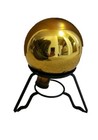 Glass Gold Outdoor Gazing Balls
