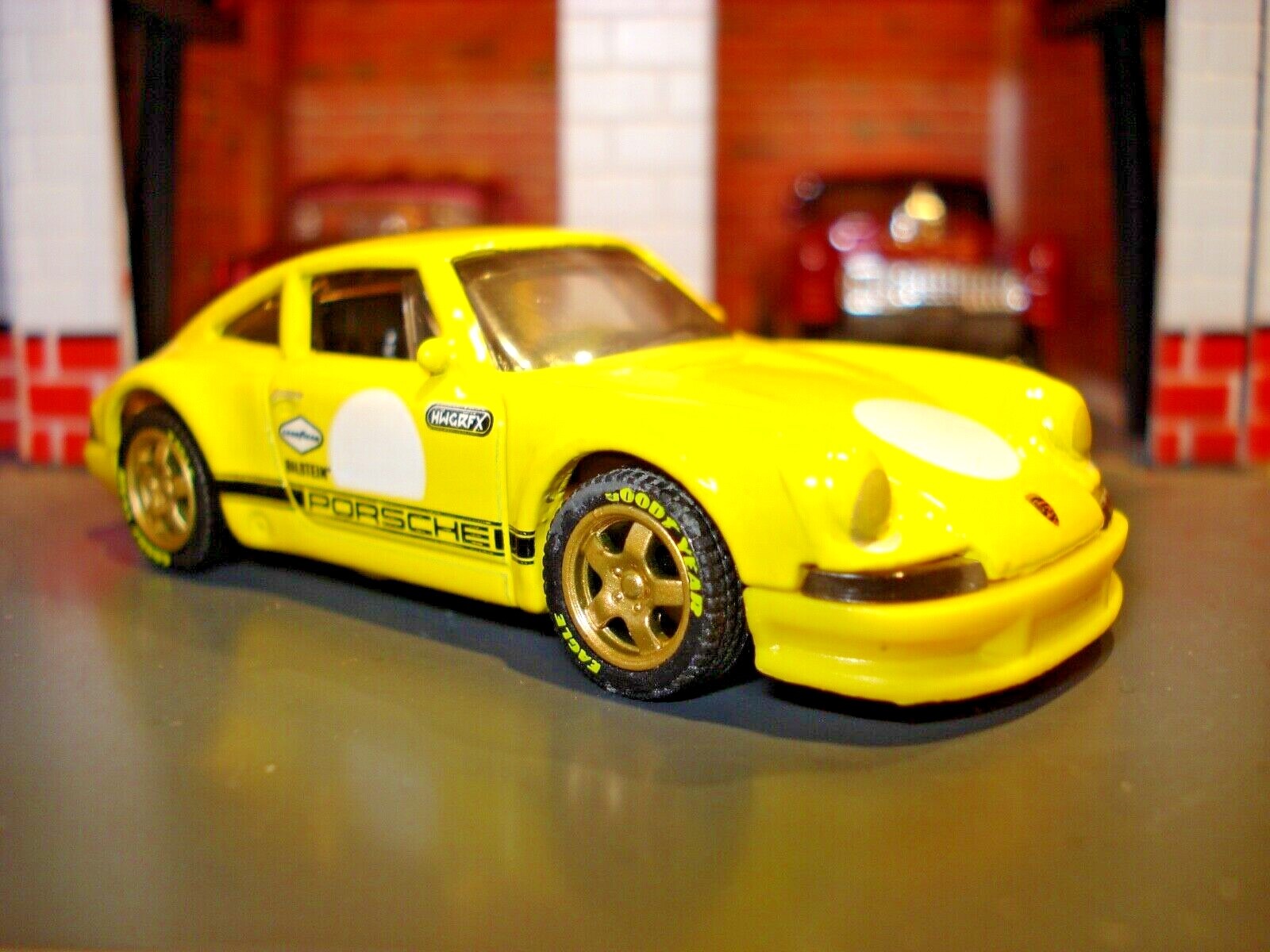 1971 71 PORSCHE 911 CUSTOM EDITION CUSTOM WHEELS AND GOODYEAR TIRES DETAILED-image