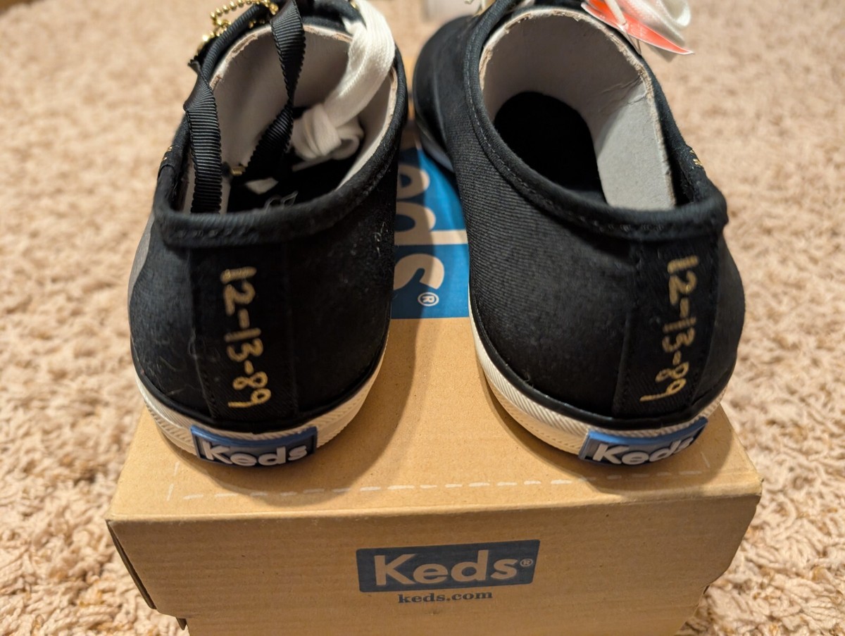 NEW Keds Taylor Swift TS Black Sneaky Cat Version Eras Tour RARE