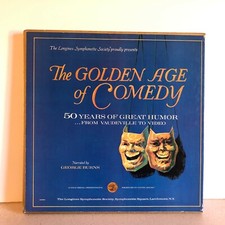 Golden Age of Comedy 5 LP Album Set Longines 1960's NM + Bonus Kings of Comedy