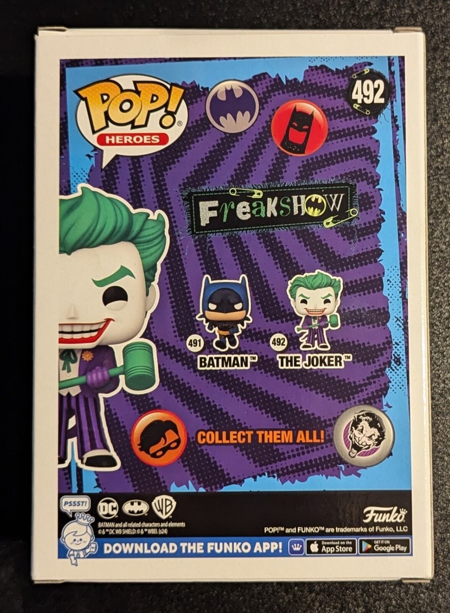 アメコミ Funko Pop Joker Amazon.com: Funko Joker with Glasses and Wind-Up Teeth 1989