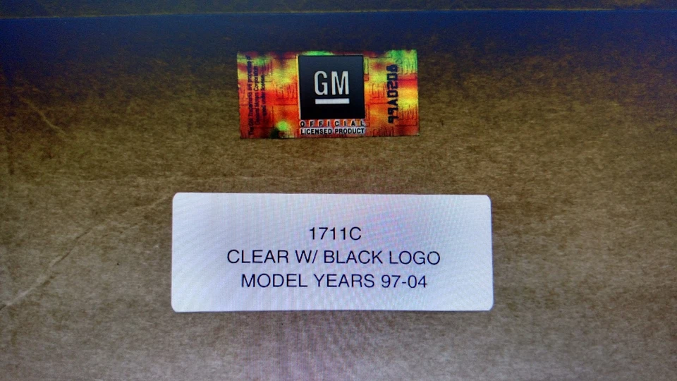 Protectores de umbral de puerta transparentes con letras negras Chevrolet Corvette 1997-2004 C5 Foto 2 de 2