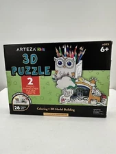 NIB Arteza Kids 3D Puzzle 2 Photo Frames/Pen Holder Crafts