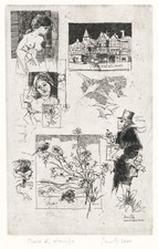 EANDI  FERNANDO "TABLEAUX 2000" ACQUAFORTE  per Fond. Cavalieri Ottolenghi  