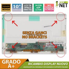 Pannello Display LCD da 10 pollici per ASUS EEEPC 1000H 30 pin WSVGA