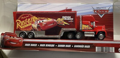 Disney Pixar The World of Cars MACK HAULER Rust•eze Lighting