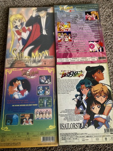 (4) Sailor Moon Dvd Box sets anime cartoons - Picture 2 of 8