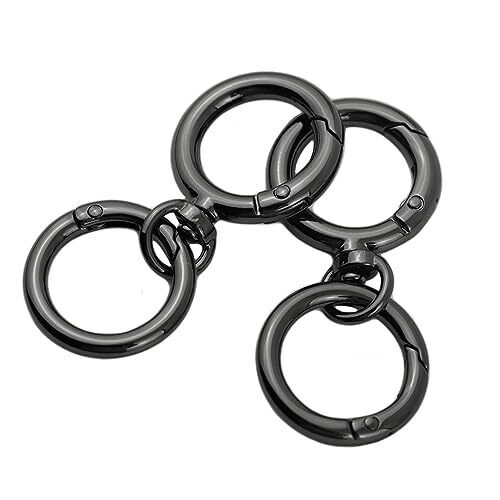 Swivel Snap Hook Lanyard Snap Hooks Key Chain Clip Hooks Lobster Clasp Black - Bild 1 von 5