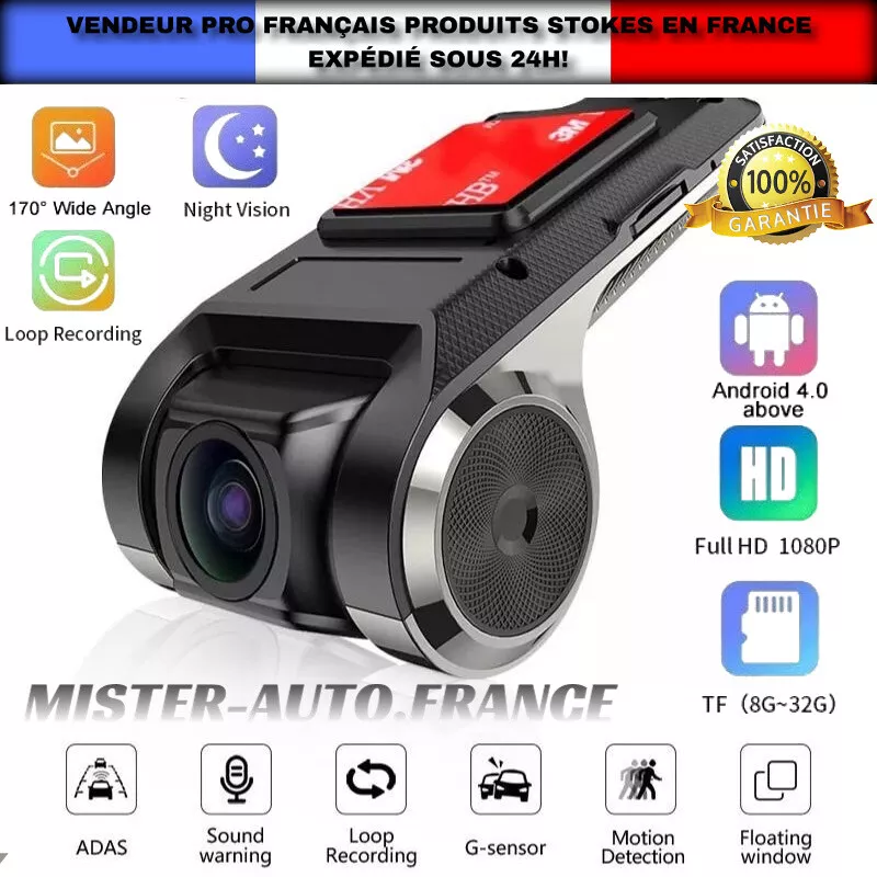 Camera Enregistreur de Tableau de Bord Numérique DVR Voiture