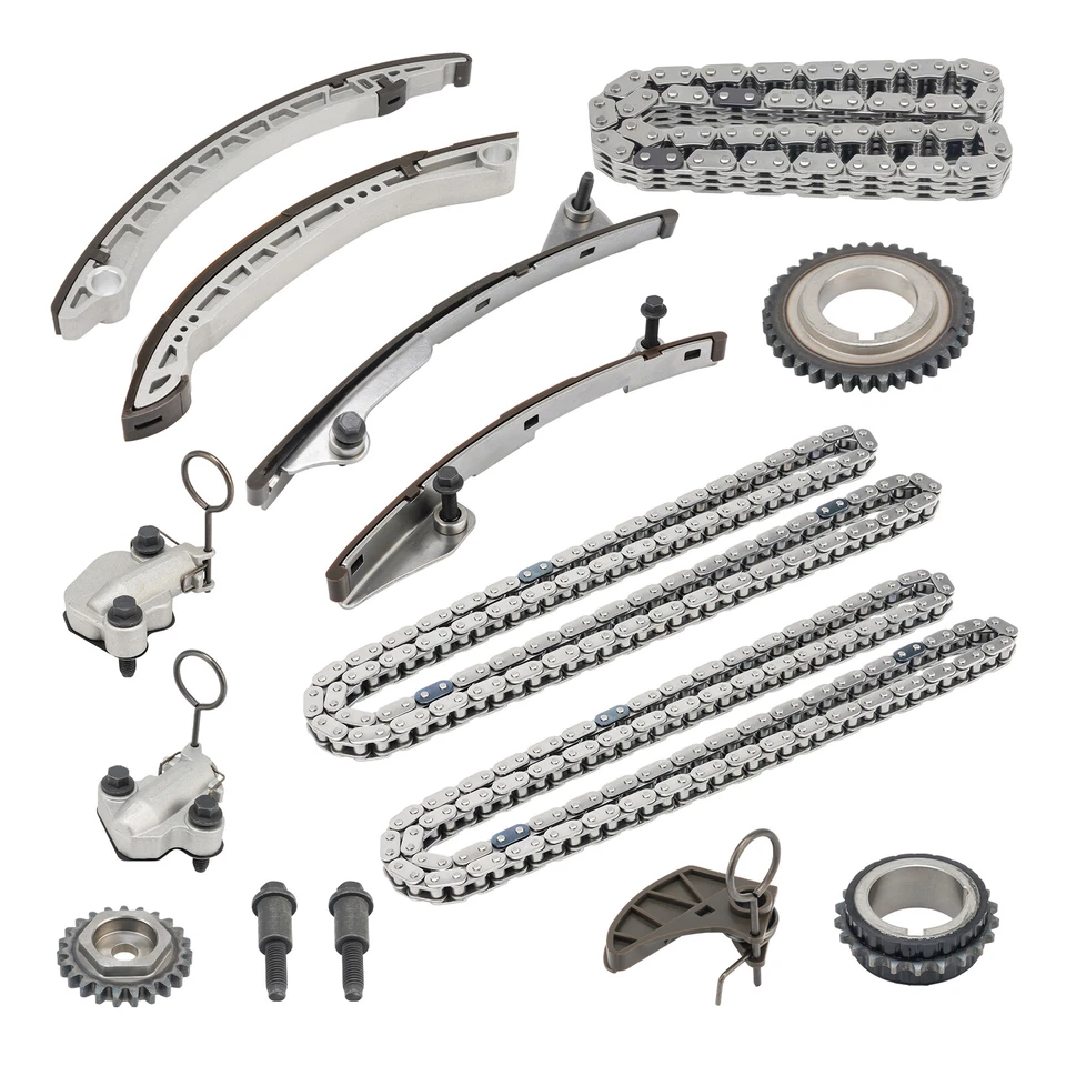 17pcs Timing Chain Kit Tensioner For 2017-2019 Chevrolet Camaro GMC Acadia - Image 2 of 4