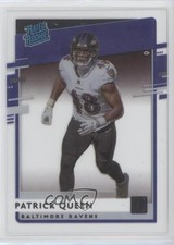 2020 Panini Chronicles Clearly Donruss Rated Rookie Patrick Queen #RR-PQ 0it8