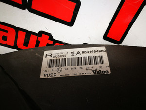 6205W0 Projektor Rechts CITROEN XSARA PICASSO 1.6 Mnv 5p/b/1587cc