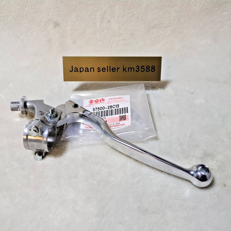 Conjunto de palanca de embrague genuino Suzuki 57500-28C13 RM85 RM125 RM250 1996-2023 OEM Foto 4 de 4