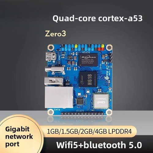 Main board Pi Zero 3 Allwinner H618 development board WIFI Android linux