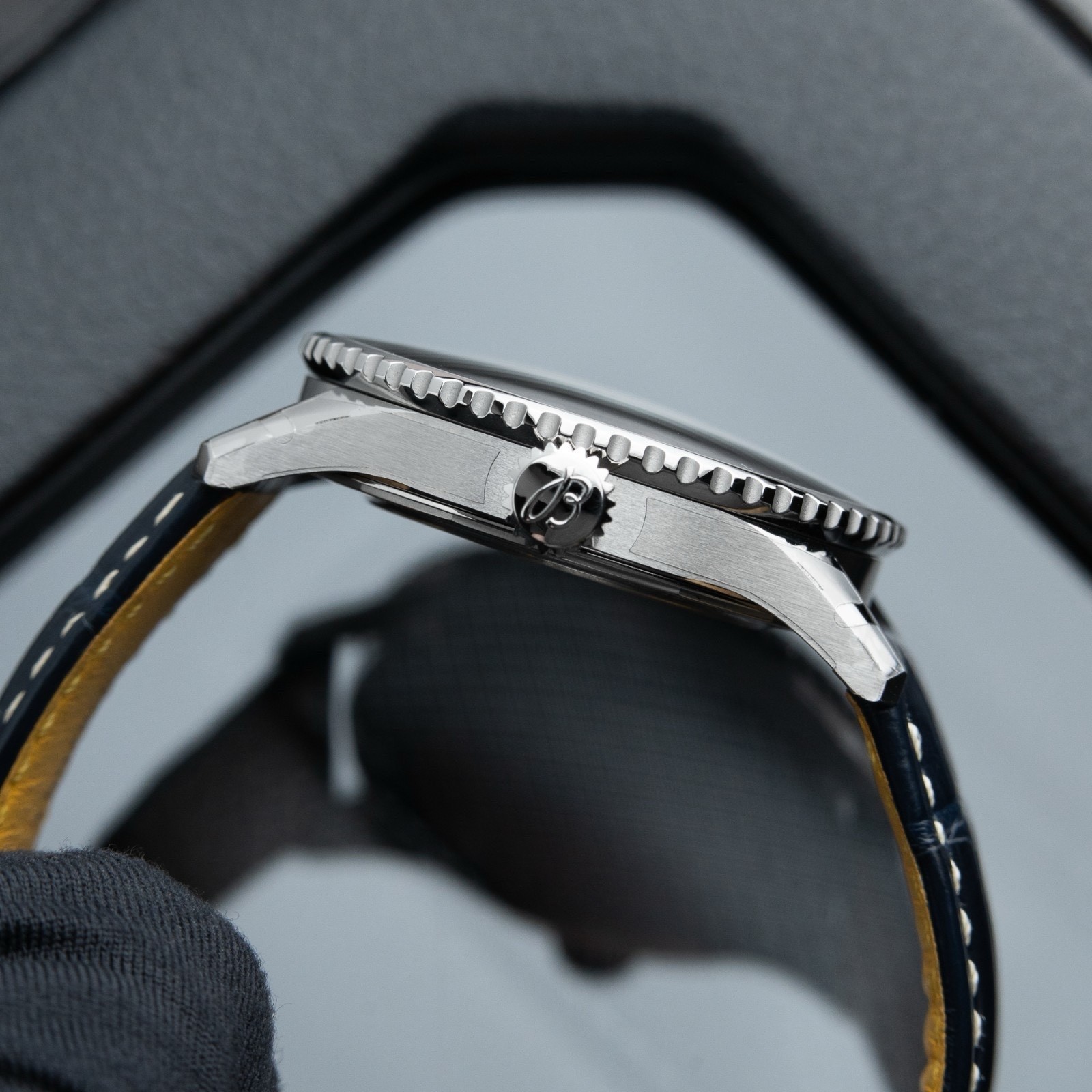 Breitling Navitimer STICKERED Automatic 41mm Blue… - image 7