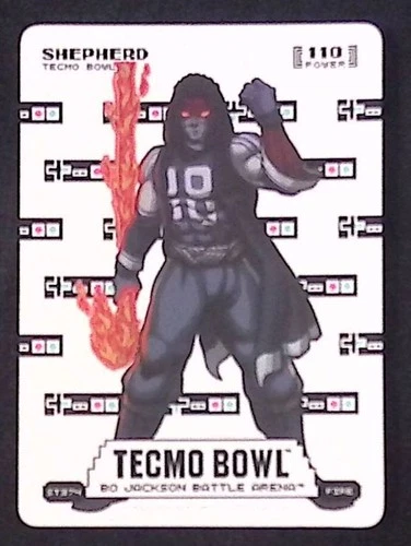 2026 Bo Jackson Battle Arena Tecmo Bowl Sore Thumb Shepherd Fire #ST374 Card