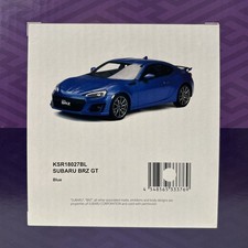 KYOSHO SAMURAI 1/18 SUBARU BRZ Blue RHD MT Kyosho Samurai Subaru BRZ ZC6 Right
