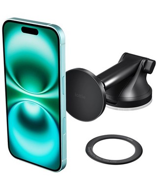 iOttie iTap 3 Magnetic Dash & Windshield Mount Car Phone Holder with Magnetic Ri