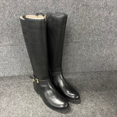 RALPH LAUREN Brooke II Burnished Calf Tall Boot Women's Size 6.5 B
