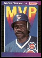 1989 Donruss #BC-8 Andre Dawson Chicago Cubs Baseball Card