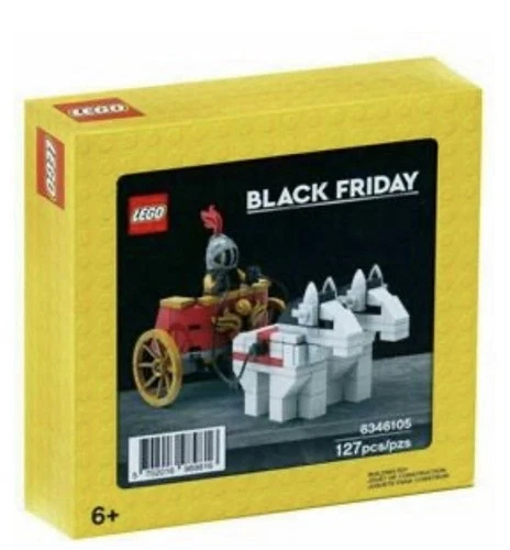 LEGO Black Friday 6346105 127 pcs Knight Horse Complete Set Box Age 6+