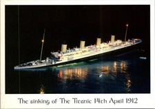 (1215) 9-7-2025 - Crusie ship (Paquebot) Titanic (sinking 14-4-1912)