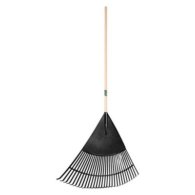 UNION TOOLS 64169GR Leaf Rake,30 Tines,Wood,30 in.W Tines 39GA12
