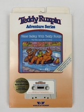 Vintage 1985 Teddy Ruxpin Adventure Series Water Safety Book  Cassette NEW 