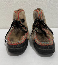 VTG Aspen Fleece Lined Faux Fur Skiing Sno Boots Size 8 Women's