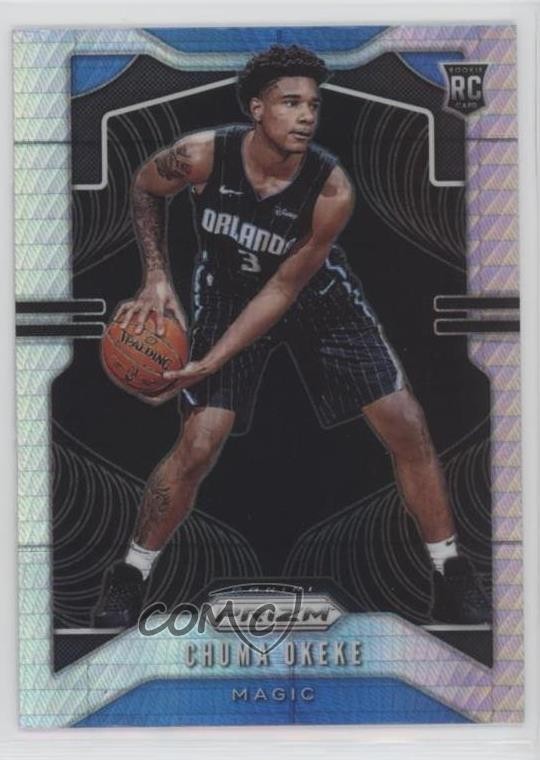 2019-20 Panini Prizm Rookie Hyper Prizm Chuma Okeke #262 06gz