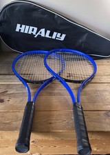 HIRALIY 27" Tennis Rackets Set for Adults, 2 Player Pre-Strung Tennis Racquets,