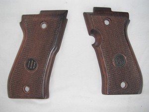 Vintage Beretta Cheetah 82 85 87 Factory Wood Grips JG85W Factory Take-Offs 99%