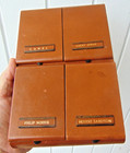 Rare MID CENTURY Wood Cigarette Case PHILLIP MORRIS Tareyton LUCKY STRIKE Camel — photo 1