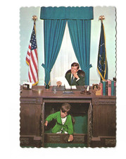 John F Kennedy 35th President of the United States VTG postcard Unp