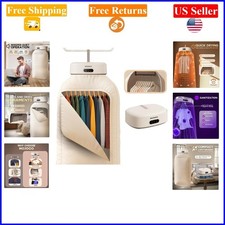 Portable Clothes Dryer, 22lb, Warm White, Compact, Quiet, Fast-drying